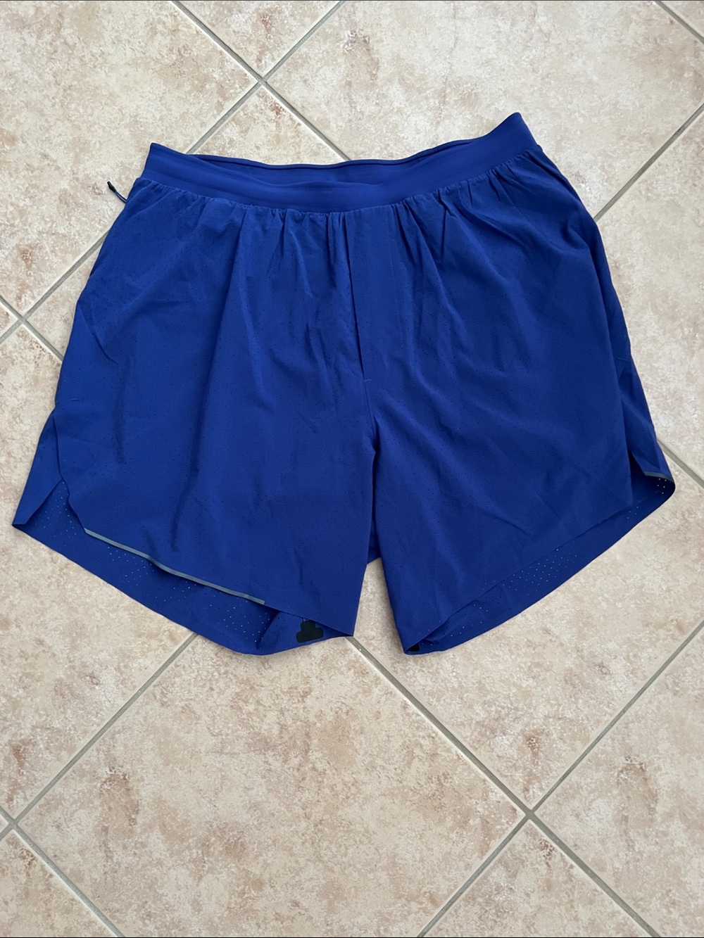 lululemon athletica Deep Blue Athletic Shorts